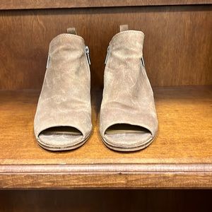 Lucky Brand open toe sandal/booties